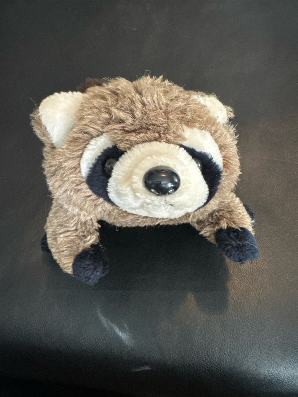 Vintage 1983 Dakin Raccoon Full Body Hand Puppet Plush Stuffed Animal